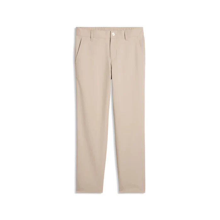 Puma Golf Boy's Classic Golf Pants khaki color.