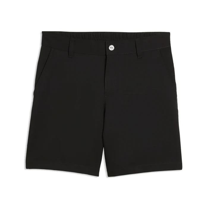 Puma Golf Boy's Classic Golf Shorts black color.