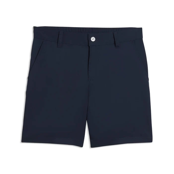 Puma Golf Boy's Classic Golf Shorts navy color.