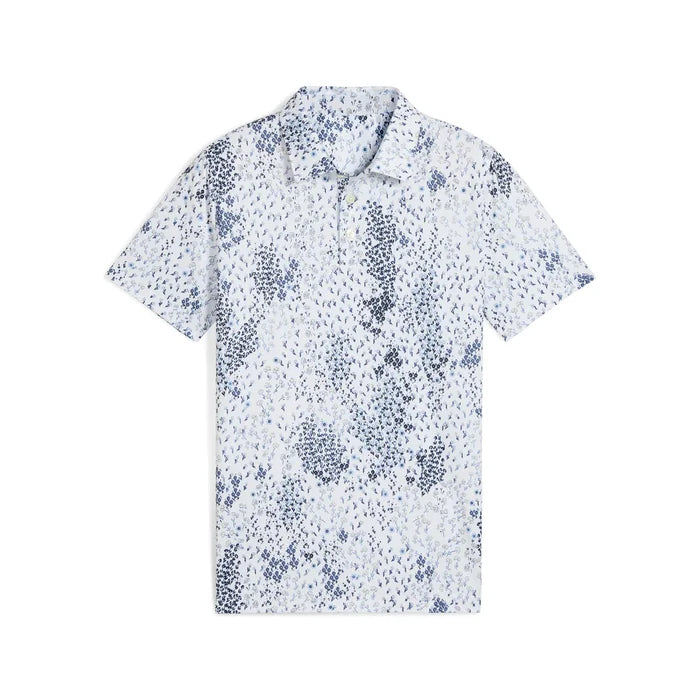 Puma Golf Boy's CLOUDSPUN Garden Polo White Color