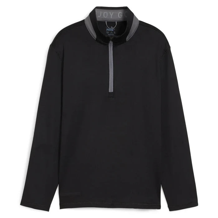Puma Golf Boys Lightweight 1/4 Zip Black Color