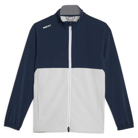 Puma Golf Boys Monterey Wind Jacket Navy Color