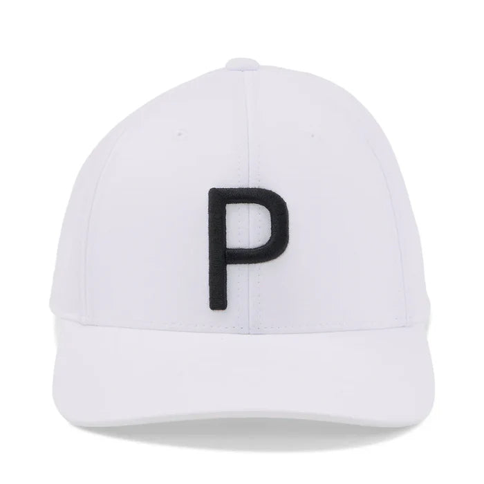 Puma Golf Youth P Cap White Color.