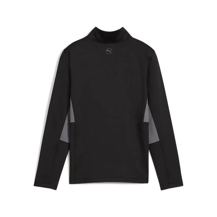 Puma Golf Boy's Pure 2.0 (1/4 Zip) Black Color