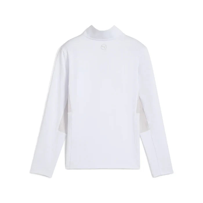 Puma Golf Boy's Pure 2.0 (1/4 Zip) White Color