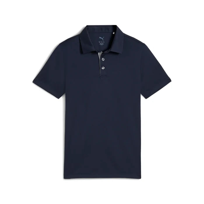 Puma Golf Boy's Pure 2.0 Polo Navy color