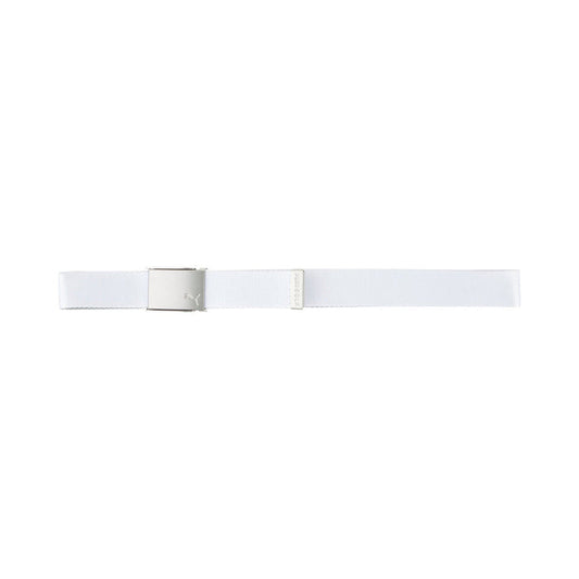 Puma Golf Youth Reversible Web Belt White Color.