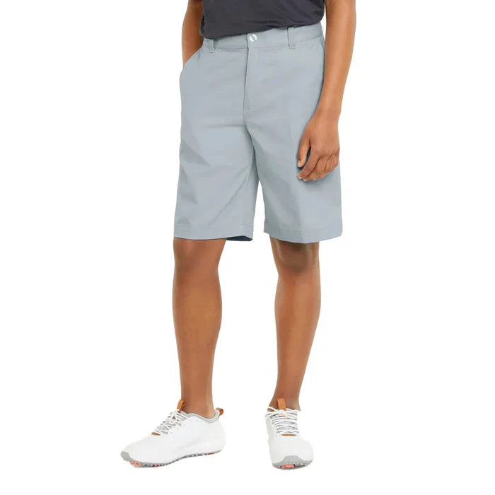Puma Golf Boys Stretch Short Gray Color