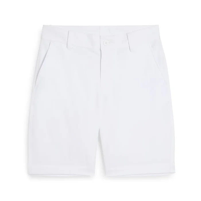 Puma Golf Boy's Stretch Shorts White Color