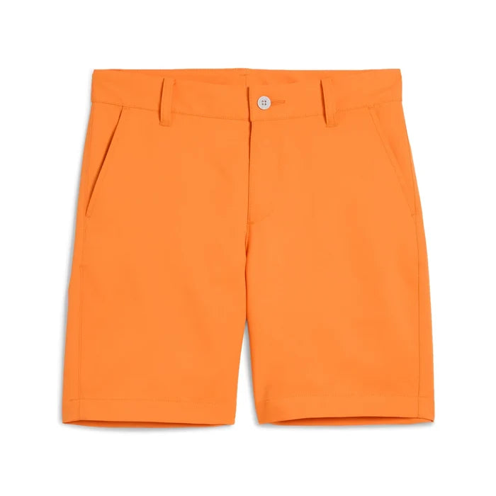 Puma Golf Boy's Stretch Shorts Orange Color