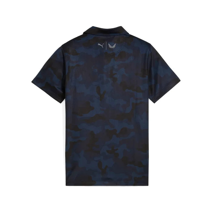 Puma Golf Boy's Volition Camo Polo Navy Color