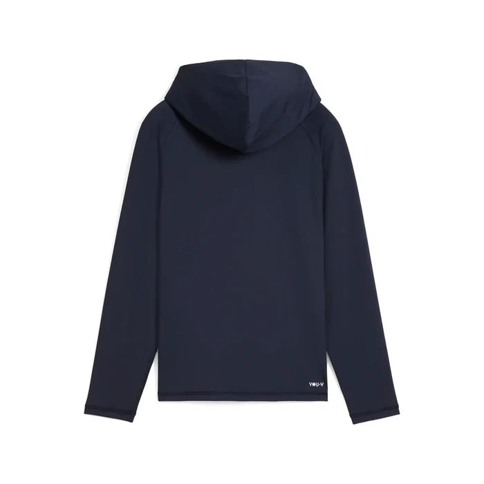 Puma Golf Boy's YouV Brrr Hoodie Navy Color