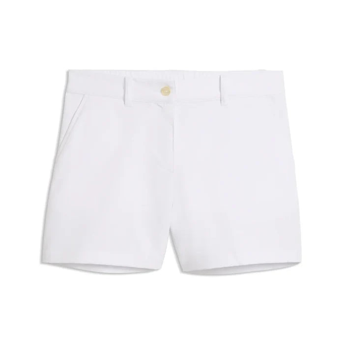 Puma Golf Girl's Classic Golf Shorts white color.