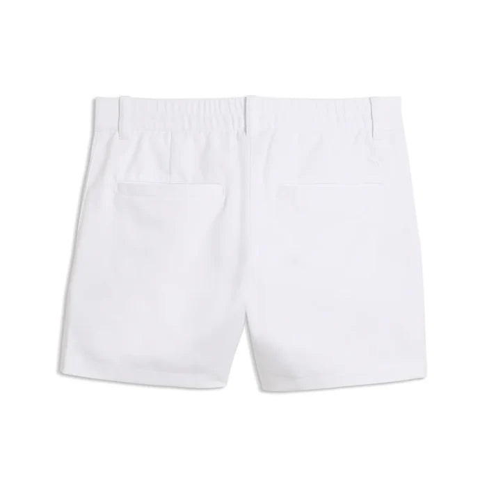 Puma Golf Girl's Classic Golf Shorts white color.