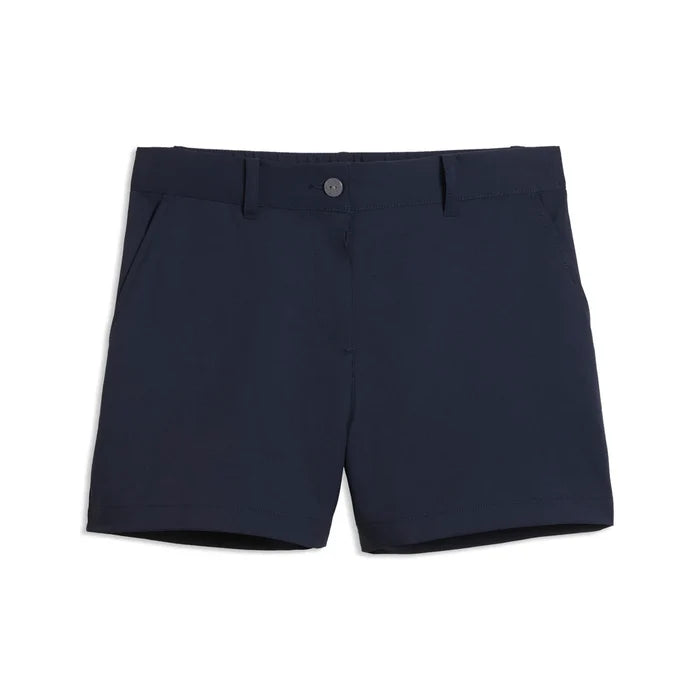 Puma Golf Girl's Classic Golf Shorts Navy color.