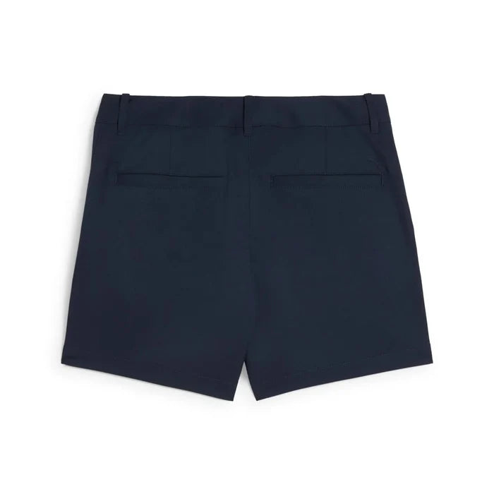 Puma Golf Girl's Classic Golf Shorts Navy color.