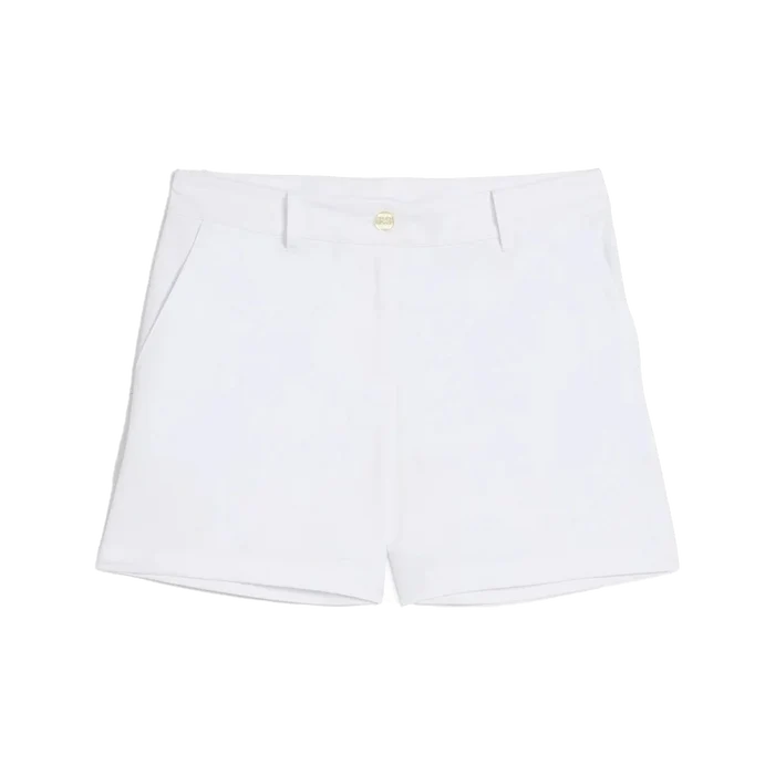 Puma Golf Girl's Classic Shorts White Color