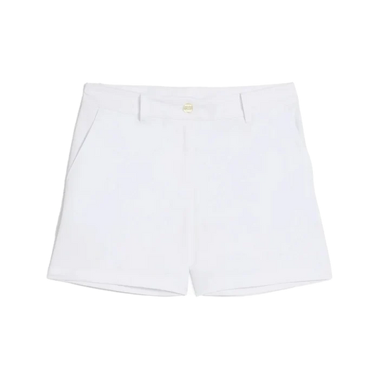 Puma Golf Girl's Classic Shorts White Color