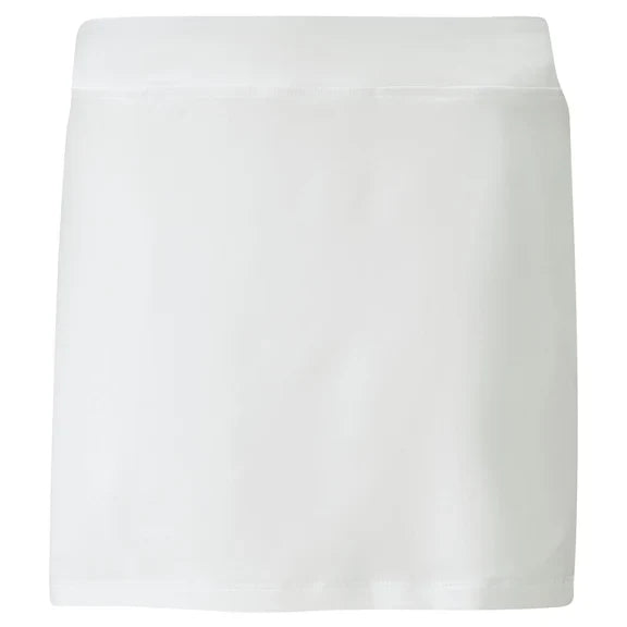 Puma Golf Girls Knit Skirt White Color