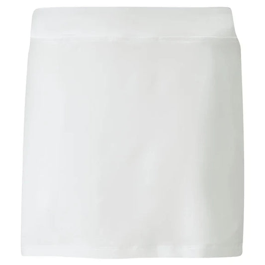 Puma Golf Girls Knit Skirt White Color