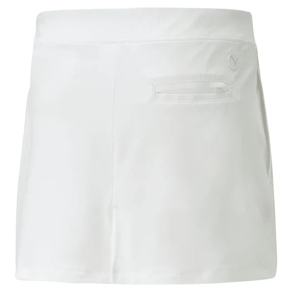 Puma Golf Girls Knit Skirt White Color