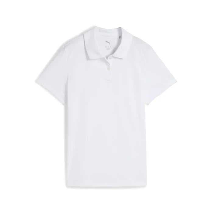 Puma Golf Girl's Pure Polo White Color