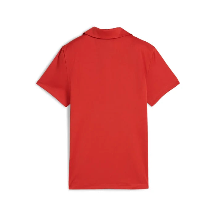 Puma Golf Girl's Pure Polo Red Color