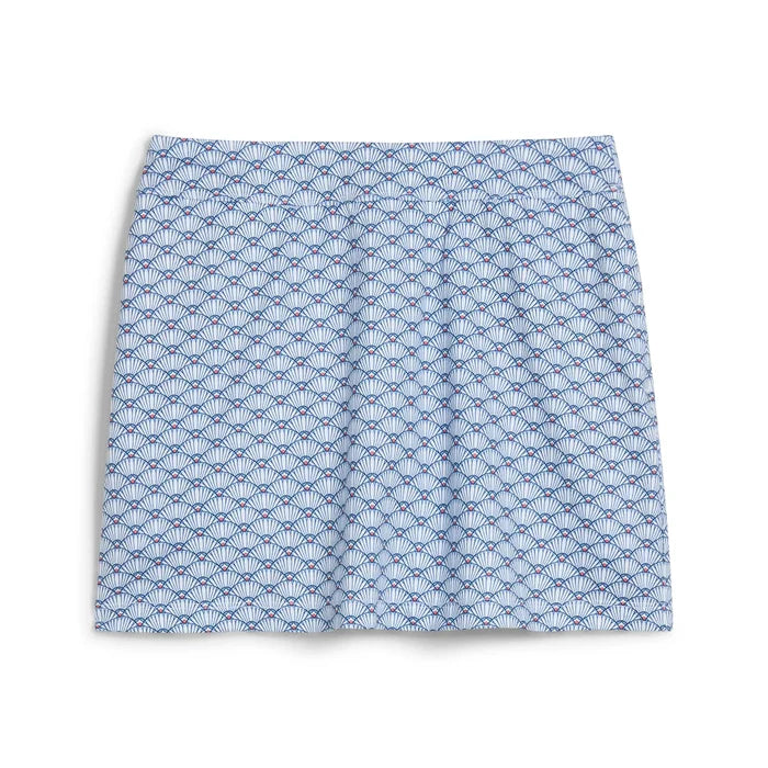 Puma Golf Girls Scallop Knit Skirt Blue Color