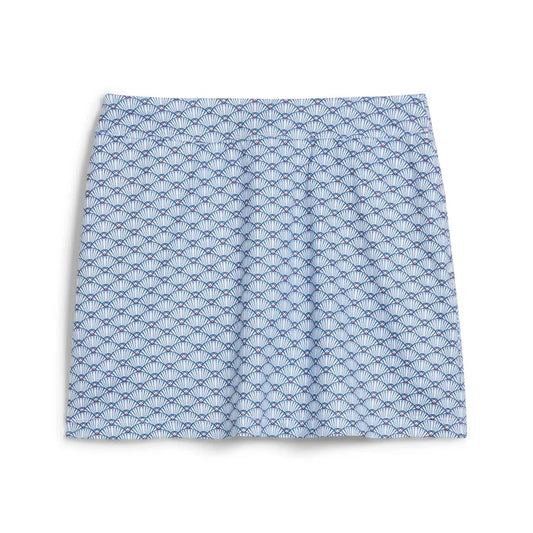 Puma Golf Girls Scallop Knit Skirt Blue Color