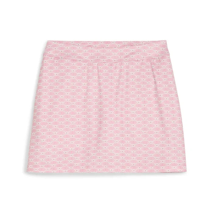Puma Golf Girls Scallop Knit Skirt Pink Color