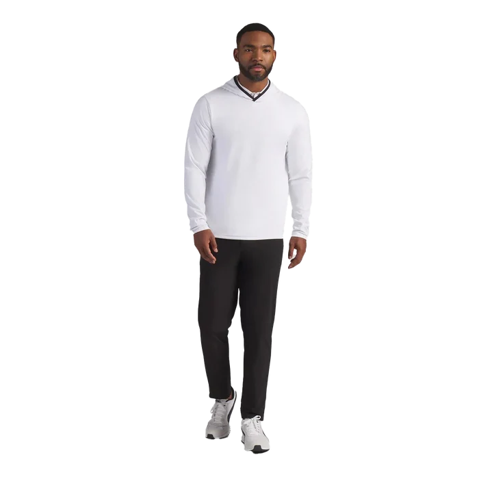 Puma Golf Men CLOUDSPUN Tech LS Hoodie White Color