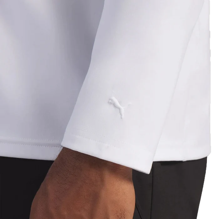 Puma Golf Men CLOUDSPUN Tech LS Hoodie White Color