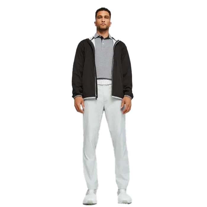 Puma Golf Drylbl Packable Rain Jacket Black Color