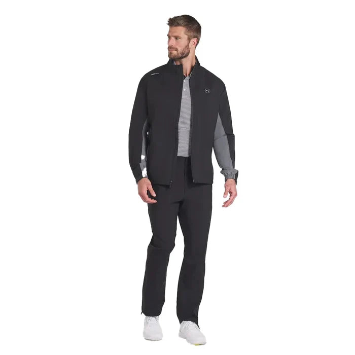 Puma Golf DRYLBL Rain Jacket Black Color