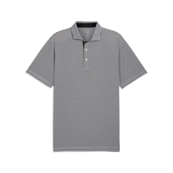 Puma Golf Isle Pique Polo Black Color