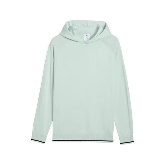 Puma Golf Puma X Ap Knit Hoodie Green Color