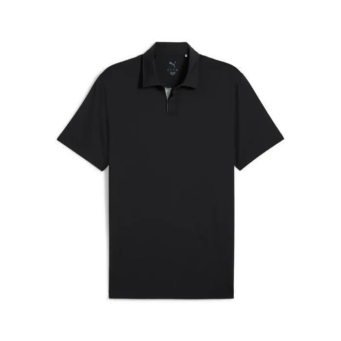 Puma Golf Men's Aerlon Golf Polo Black Color.