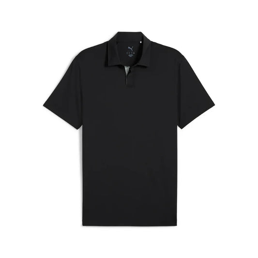 Puma Golf Men's Aerlon Golf Polo Black Color.
