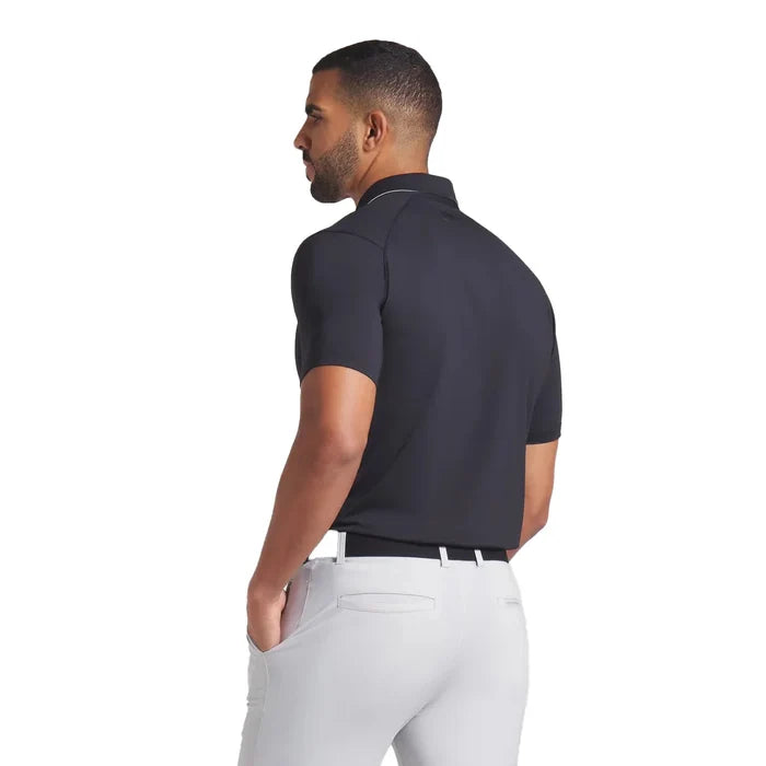 Puma Golf Men's Aerlon Golf Polo Black Color.