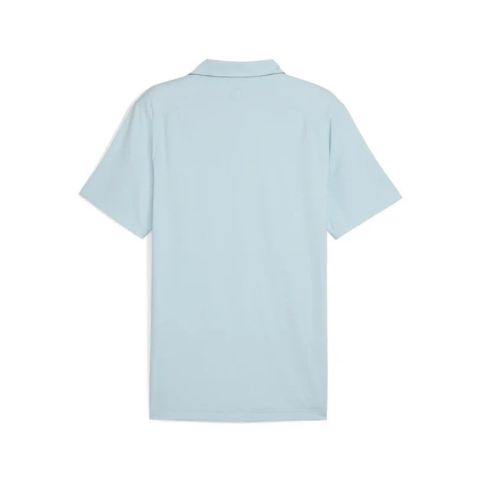 Puma Golf Men's Aerlon Golf Polo Blue Color.