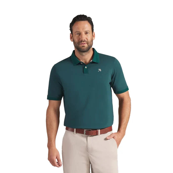 Puma Golf Men's AP Modalon Golf Polo Green Color.