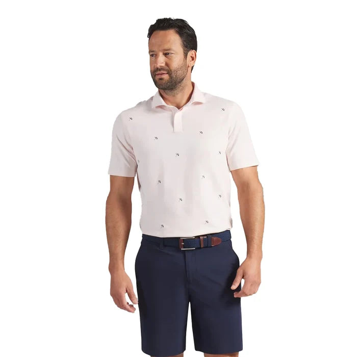 Puma Golf Men's AP Modalon Umbrella Polo Pink Color.