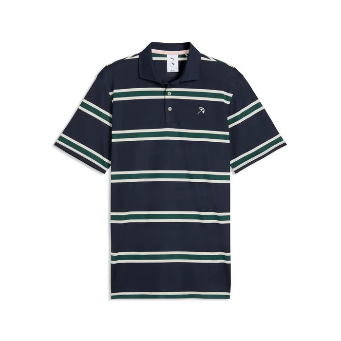 S / Deep Navy / Forest Green
