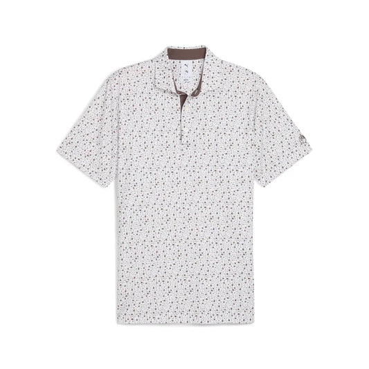 Puma Golf Men's AP Tea Time Polo White Color