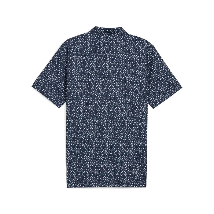 Puma Golf Men's AP Tea Time Polo Navy Color