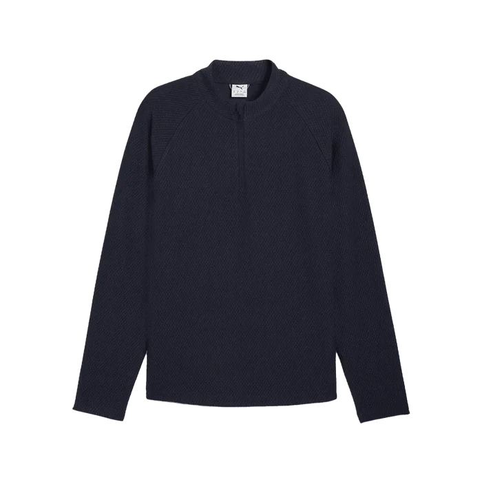 Puma Golf Men's Boulder 2.0 1/4 Zip Navy white