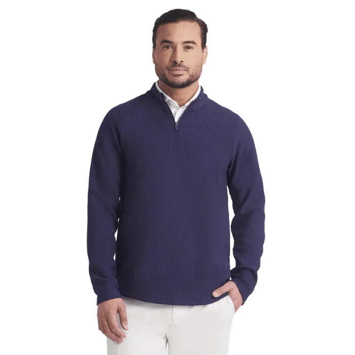 Puma Golf Men's Boulder 2.0 1/4 Zip Navy color
