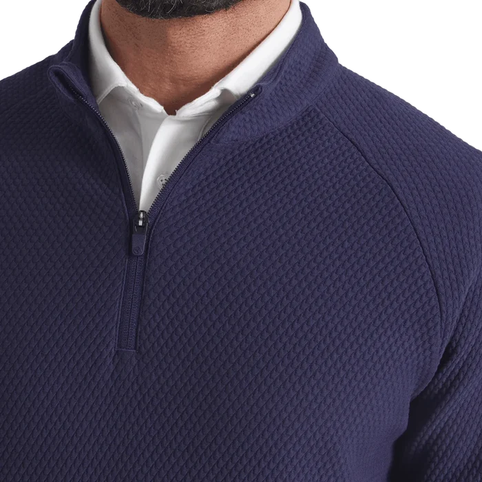 Puma Golf Men's Boulder 2.0 1/4 Zip Navy color