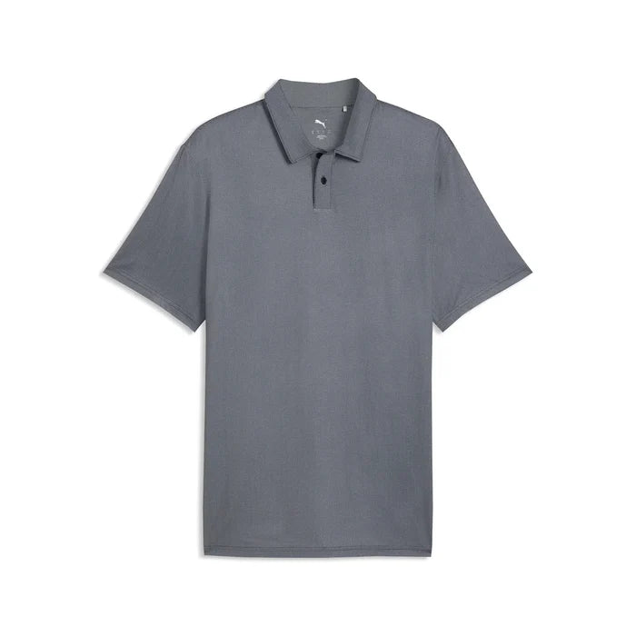 Puma Golf Men's CLOUDSPUN Birdseye BN Polo Grey Color