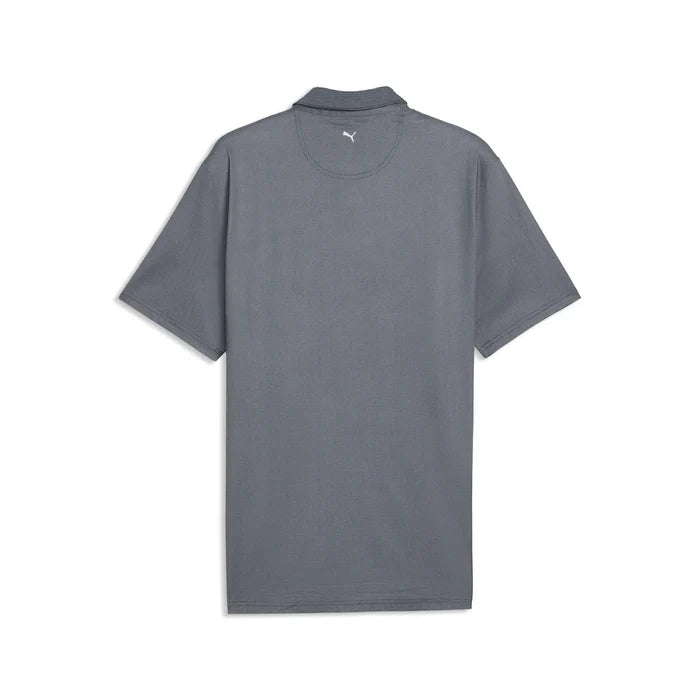 Puma Golf Men's CLOUDSPUN Birdseye BN Polo Grey Color